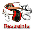 Steel Restraints, Handcuffs, Leg Irons, Thumb Cuffs, etc.