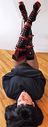 Over the knee sexy Nurse Boots