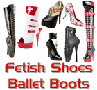 Ballet Boots and Shoes and Fetish Shoes and Boots