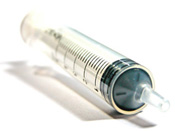 Large 60 cc Plastic Syringe