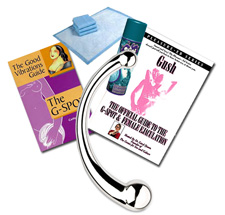 Pure Pleasure Female Ejaculation & G-Spot Kit with DVD and Book