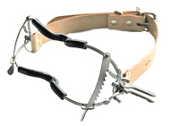 Whitehead Mouth agag with Teeth Guard-Tan Straps